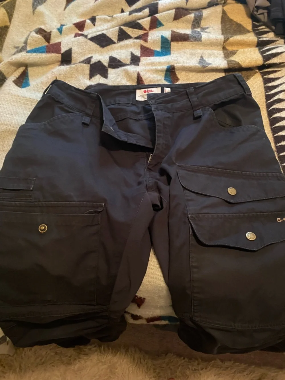 Fjallraven G-1000 Men's Cargo Pants in Black - Picture 8 of 11